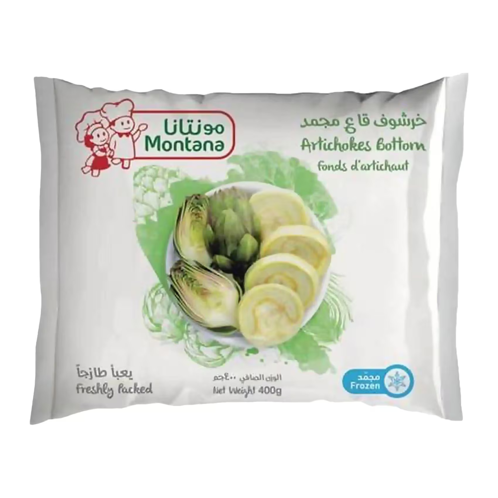 ارضي شوكي مقشور مجمد مونتانا 400 غ