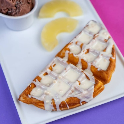 وافل وايت كرانش 