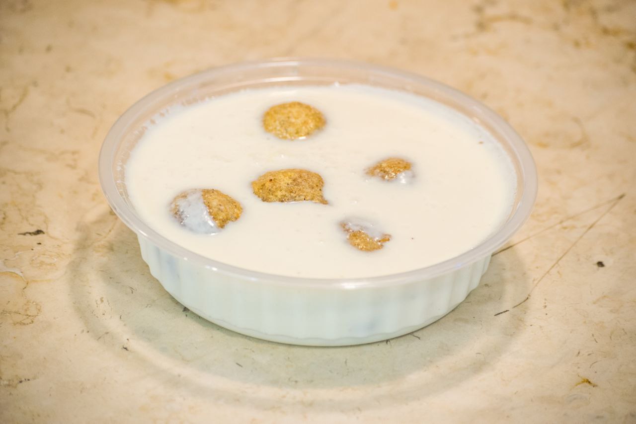 وجبة كبة لبنية