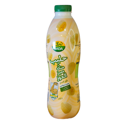 حليب سادة / منكه ندى 1 لتر بلاستيك عراقي