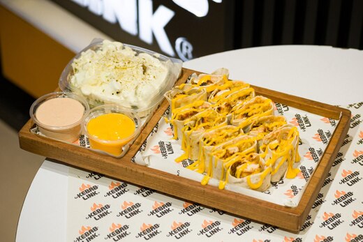 وجبة تشيدر شيش دجاج