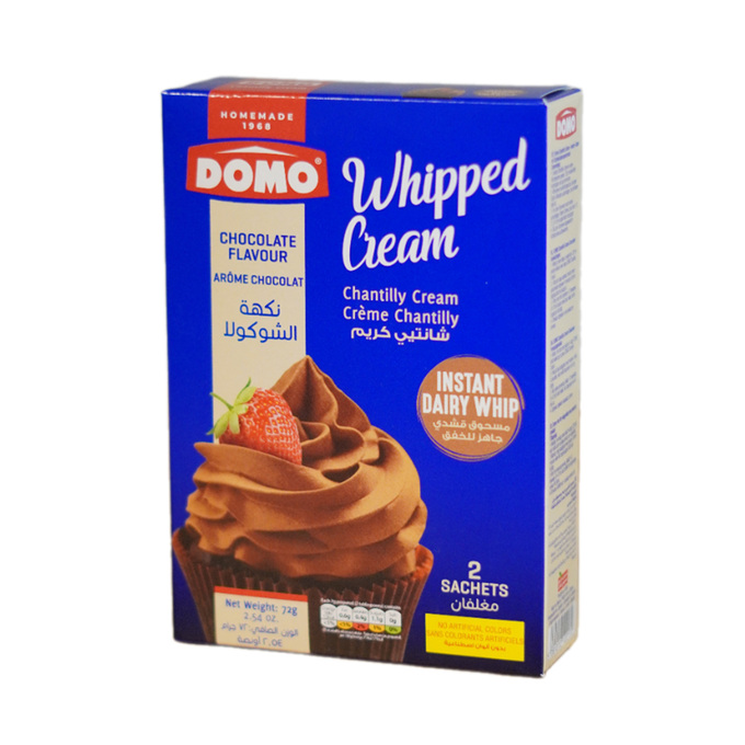 كريمة شانتيه دومو نكهات مختلفة 72 غ
