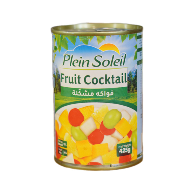 سلطة فواكه بلين سوليل 425 غ معدن