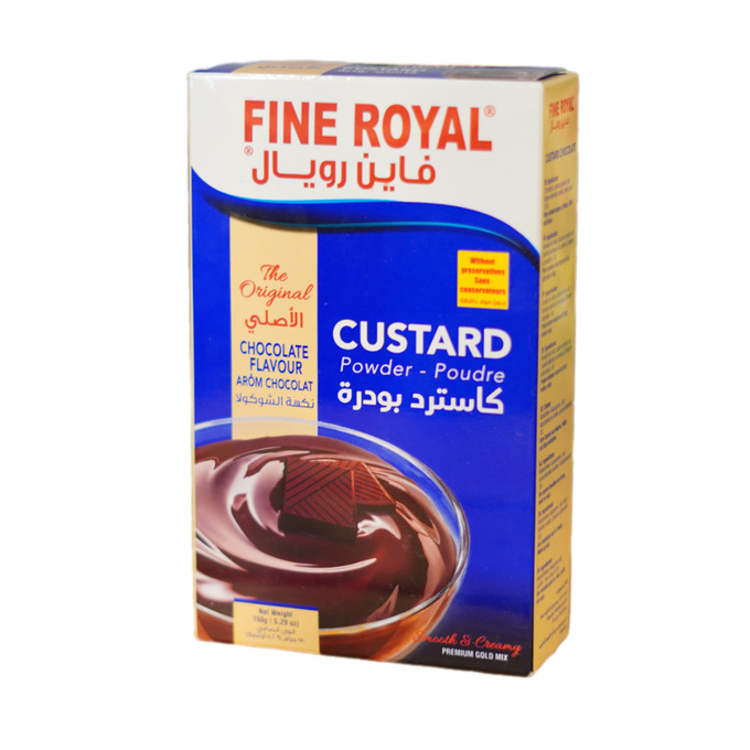 كاسترد بودرة فاين رويال شوكولا 150 غ