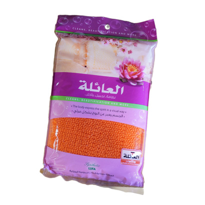 ليف حمام العائلة كف صناعي