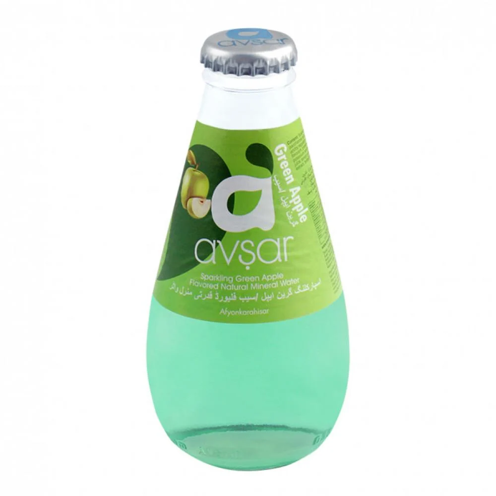 مياه غازية معدنية افشار نكهات مختلفة 200 مل