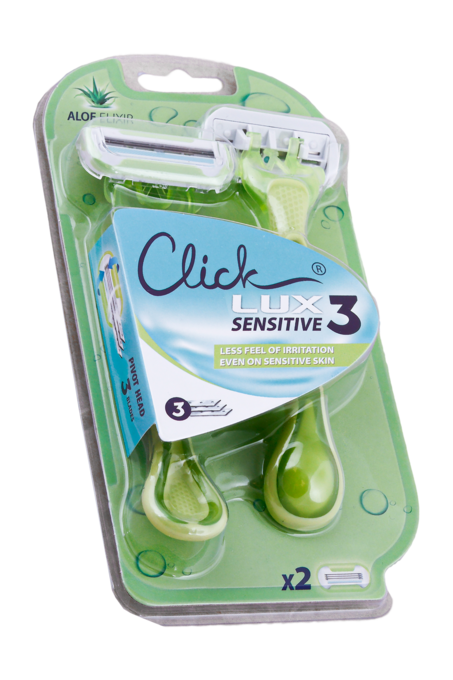 شفرة حلاقة كليك لوكس كرت