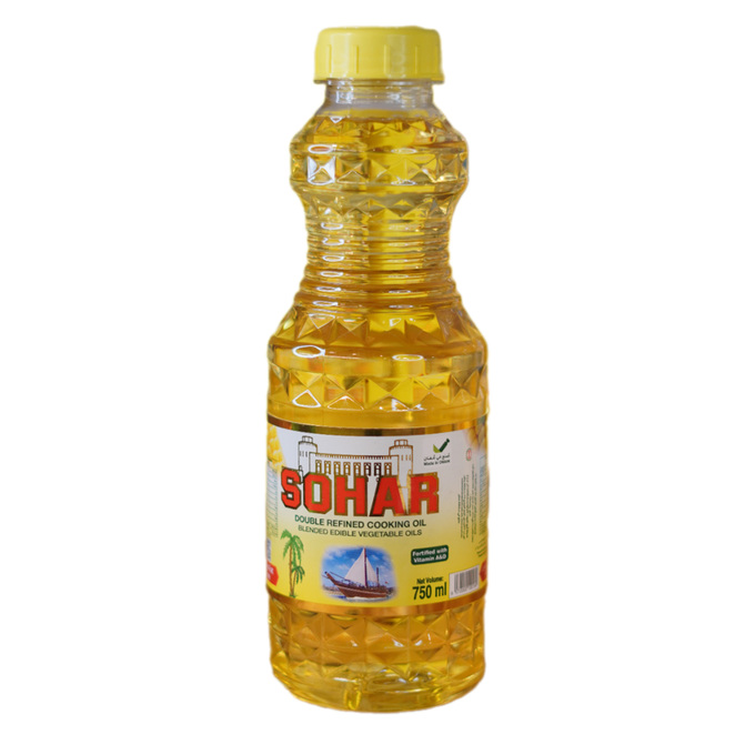 زيت طعام نباتي صحار 750 مل