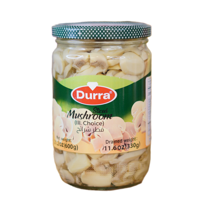 فطر شرائح زجاج الدرة 650 غ