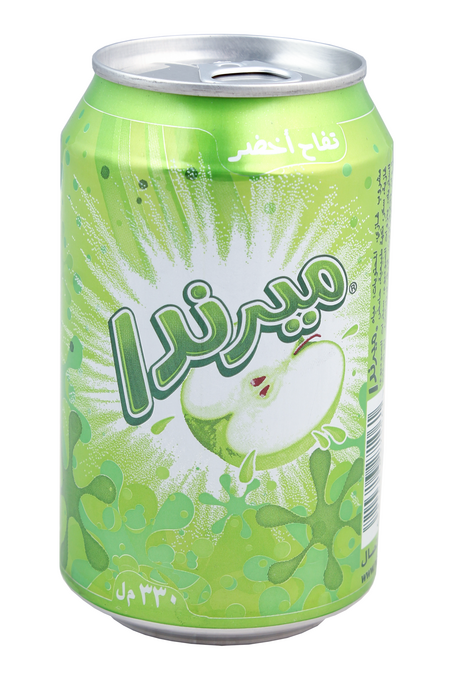 مشروب غازي ميرندا تفاح 330 مل