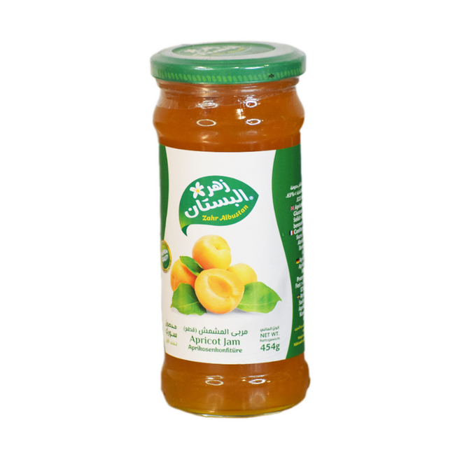 مربى المشمش زهرة البستان 454 غ زجاج