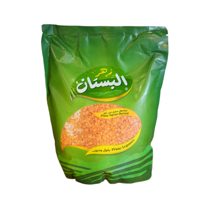 عدس مجروش زهرة البستان 1 كغ