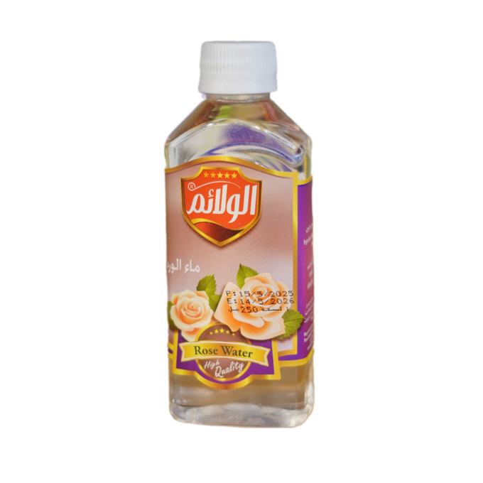 ماء ورد الولائم عبوة بلاستيك 250 مل