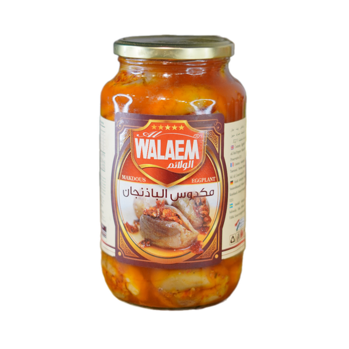 مكدوس الولائم عبوة زجاج 600 غ