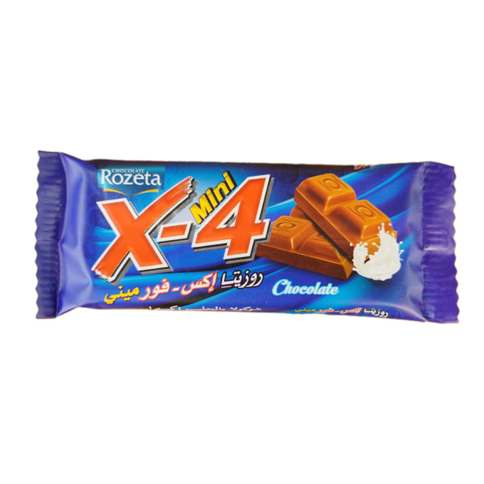 شوكولا اكس فور نكهات مختلفة 