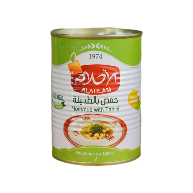 حمص بالطحينة الاحلام معدن 400 غ