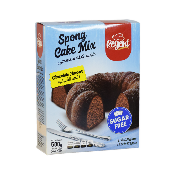 خلطة كيك اسفنجي خالي السكر ريجنت 500 غ