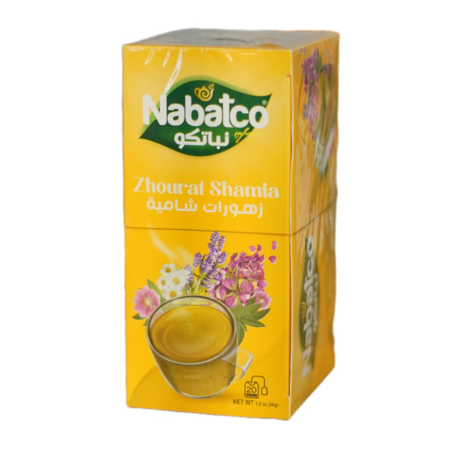 زهورات طبيعية مشكلة نباتكو 20 ظرف