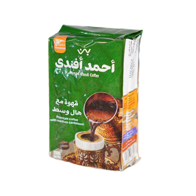 قهوة احمد افندي هال وسط 200 غ