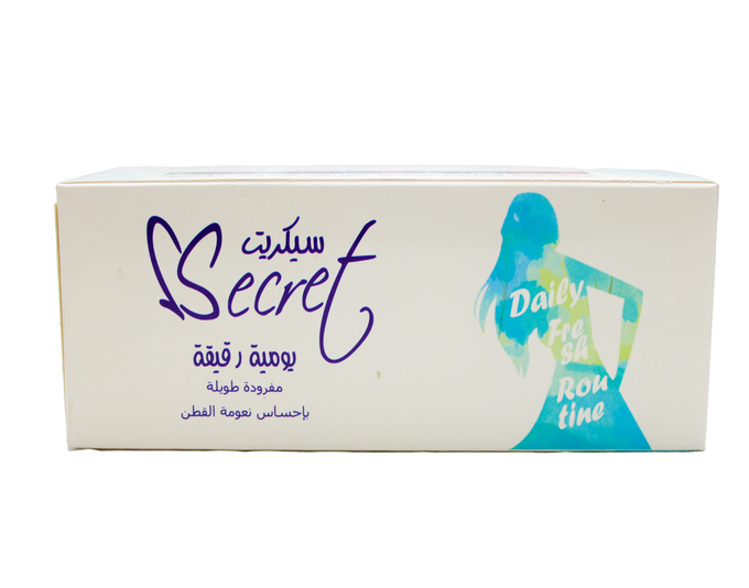 فوط نسائية سيكرينت يومية طويلة / عادية / معطرة