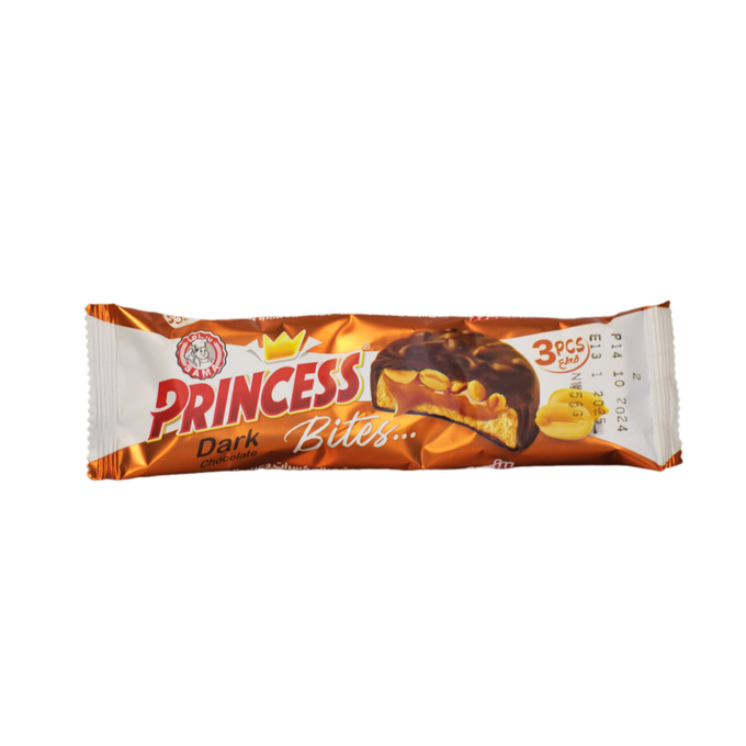 بسكويت محشو بالمكسرات برنسيس بايت 56 غ