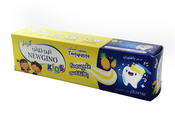 معجون اسنان نيو جينو اطفال جل اناناس / فريز 50 غ