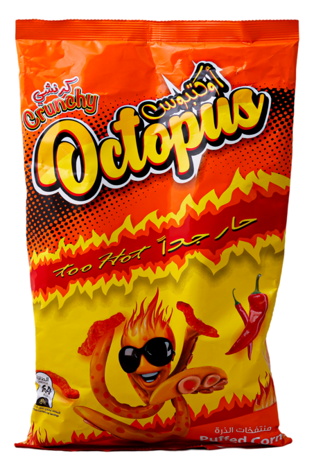 اصابع الذرة كرانشي نكهات مختلفة 230غ