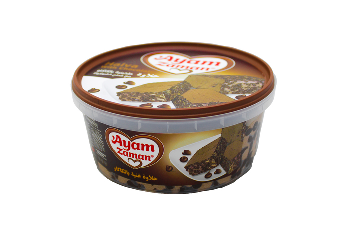 حلاوة ايام زمان بالكاكاو مع قطع الشوكولا 800 غ