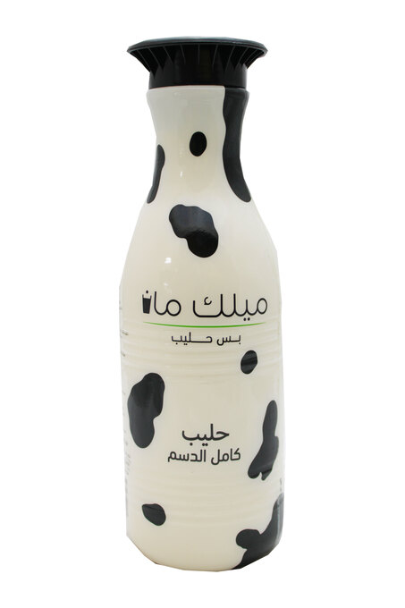 حليب ميلك مان كامل الدسم 800 مل