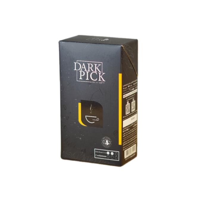 بن وسط غامق بدون هيل دارك بيك 200 غ