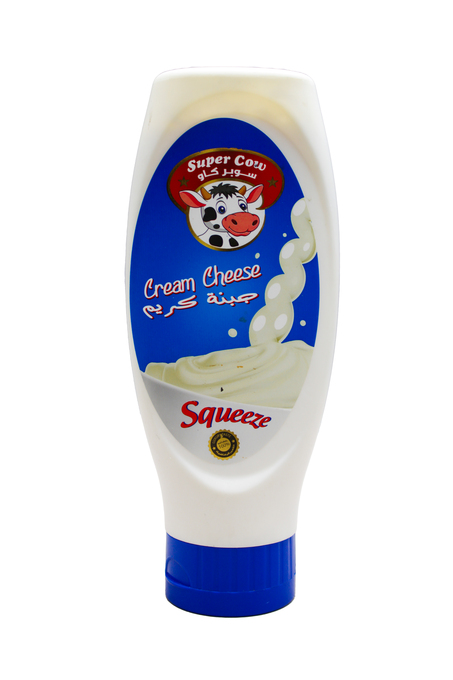 جبنة كريمية سوبر كاو عصارة 450 غ