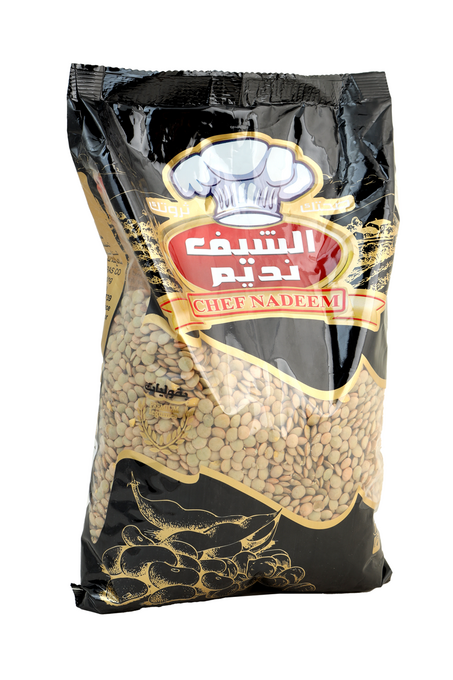 عدس ابيض الشيف نديم  1 كغ