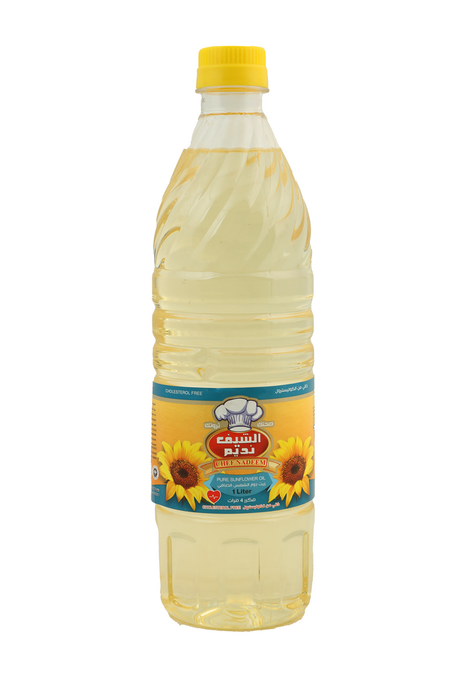 زيت دوار الشمس الشيف نديم  1 لتر 