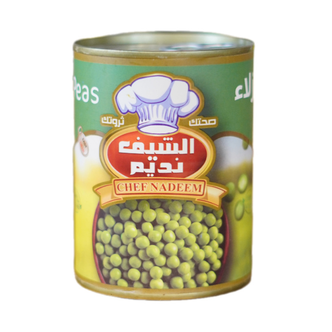 بازلاء الشيف نديم عبوة تنك 225 غ