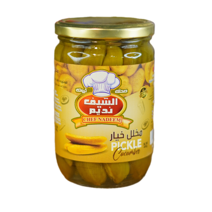 مخلل خيار الشيف نديم 660 غ