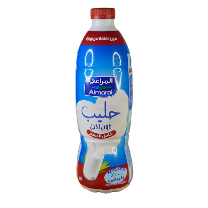 حليب المراعي كامل الدسم 1 لتر بلاستيك مصري