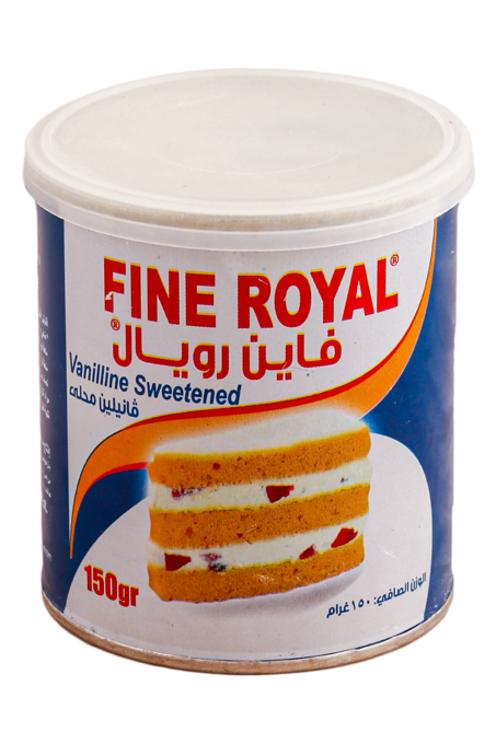 فانيليا رويال علبة معدن 150 غ