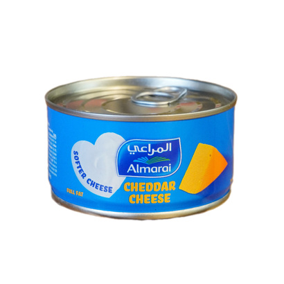 جبنة شيدر المراعي 200 غ معدن