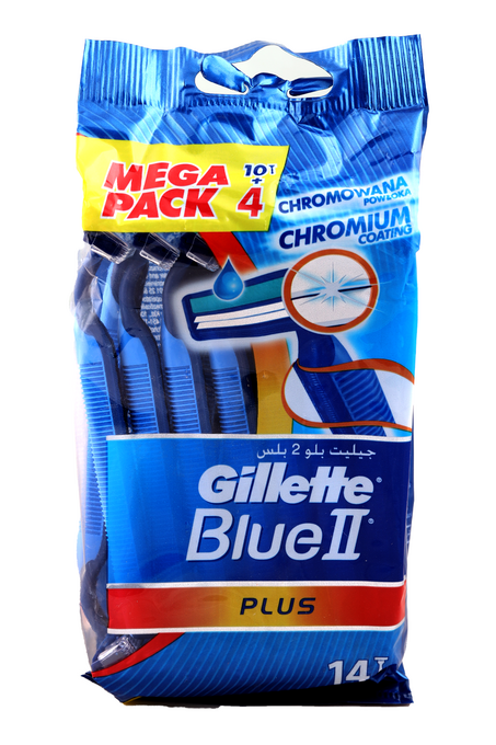 شفرات حلاقة جيليت بلو 10+4