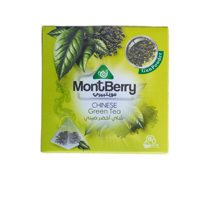 شاي اخضر مونتبيري نكهات مختلفة 15 ظرف