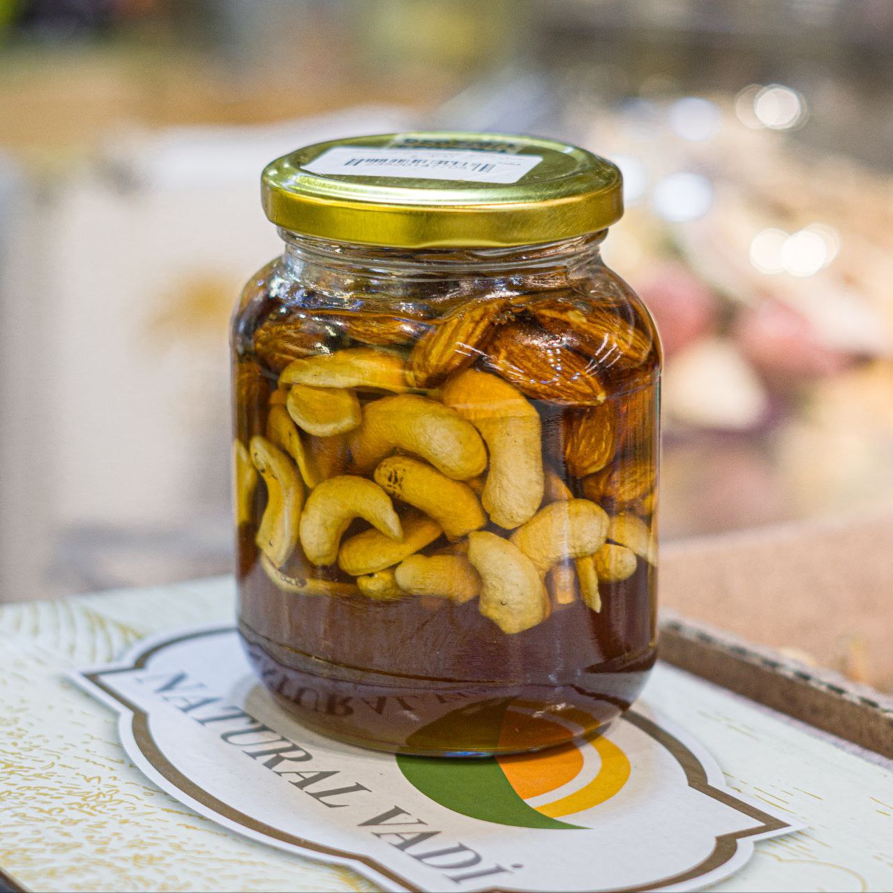 عسل بركة و حمضيات مع لوز وكاجو 400 غ