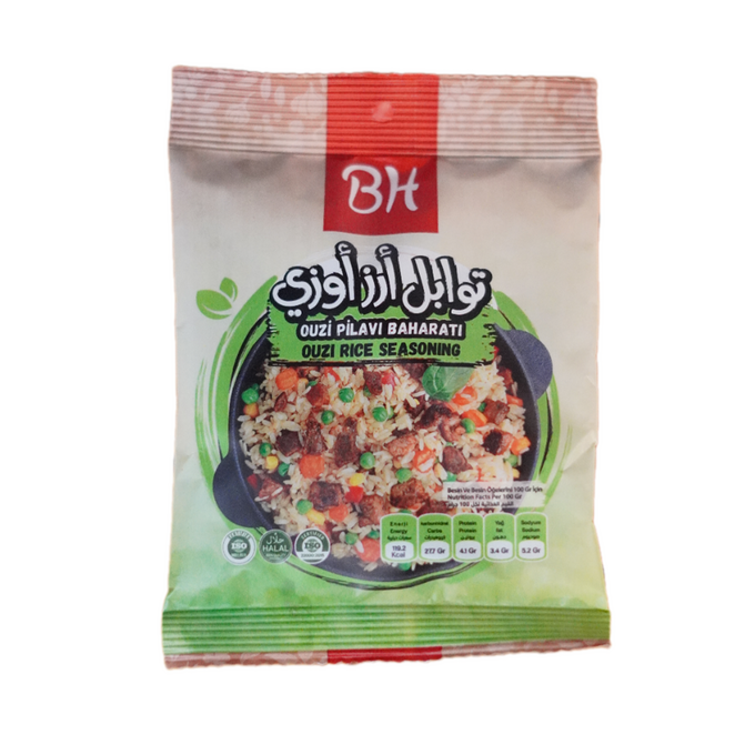 توابل ارز اوزي بي اتش 60 غ كيس