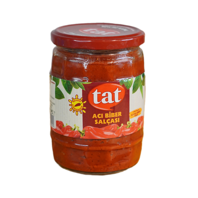 دبس فليفلة حلوة / حدة  تات 550 غ زجاج