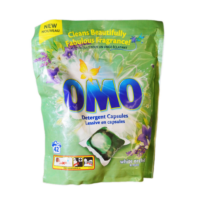 مسحوق غسيل اقراص اومو 42ق