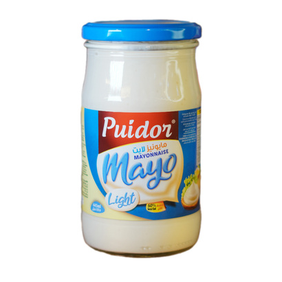 مايونيز لايت بيودور 445 مل زجاج