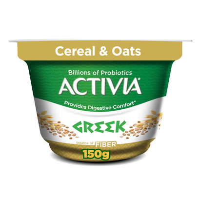 زبادي يوناني اكتيفيا نكهات مختلفة 150 غ