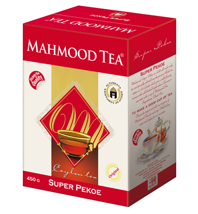 شاي محمود سوبر بيكو 400 غ كرتون احمر