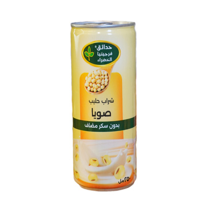 حليب منكه حدائق فرجينيا دايت 250 مل