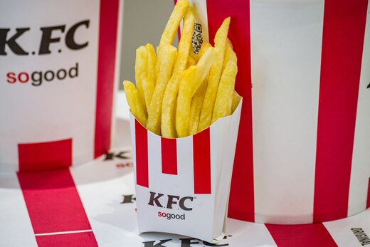 علبة بطاطا مديوم