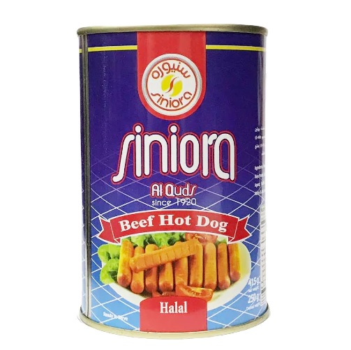 هوت دوغ دجاج و بقر سنيورة 415 غ